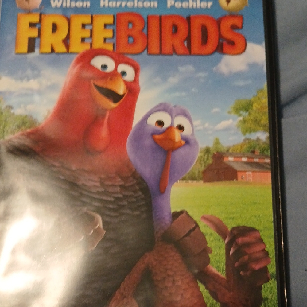 Free Birds Animated Movie DVD
